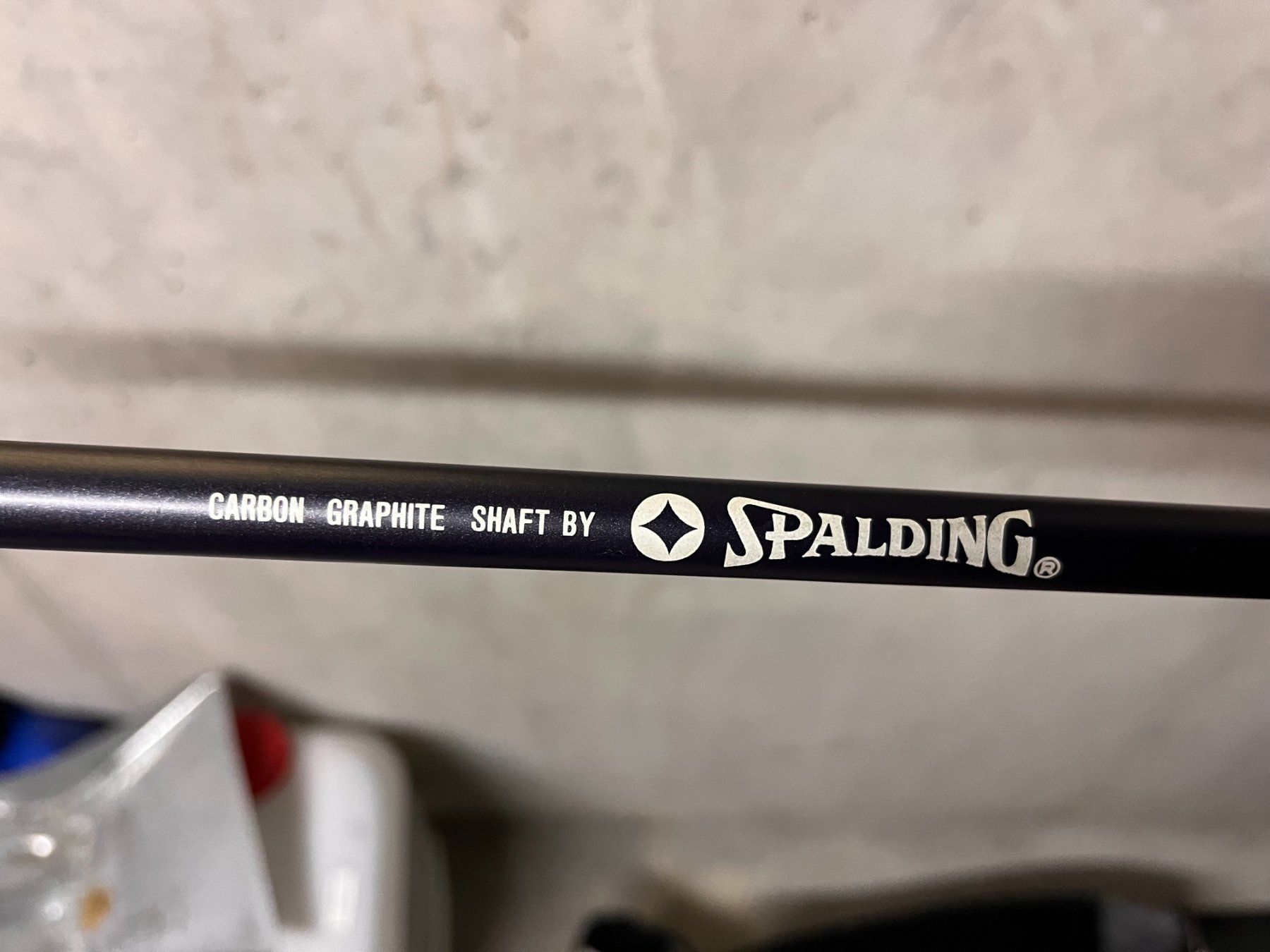 Schläger & Sets: Eisen Spalding Excellence No 9 Carbon – Gebraucht aus Oberwil-Lieli von Fazol 1