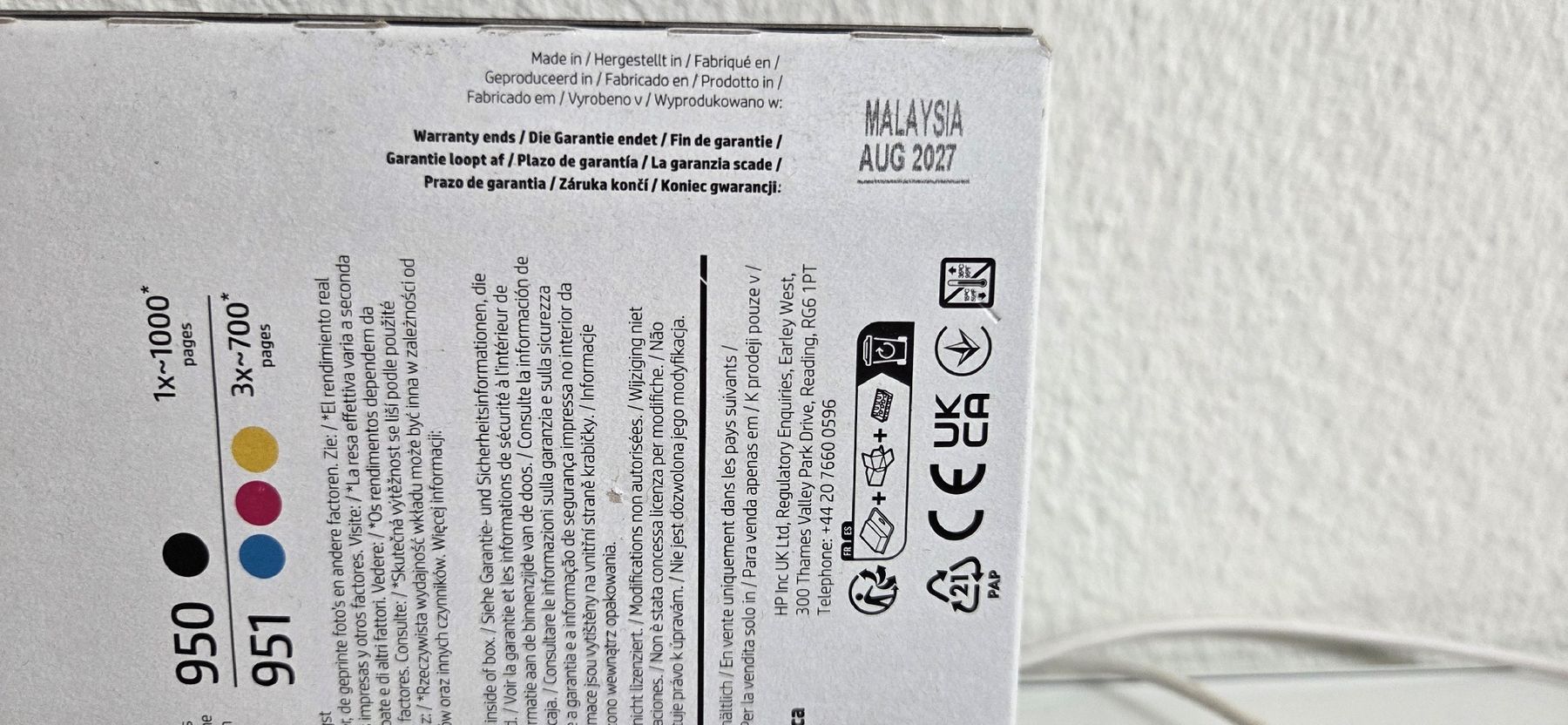 Hewlett Packard Druckerpatronen & Toner: HP Druckerpatrone – Neu und originalverpackt aus Embrach von Musti20 1