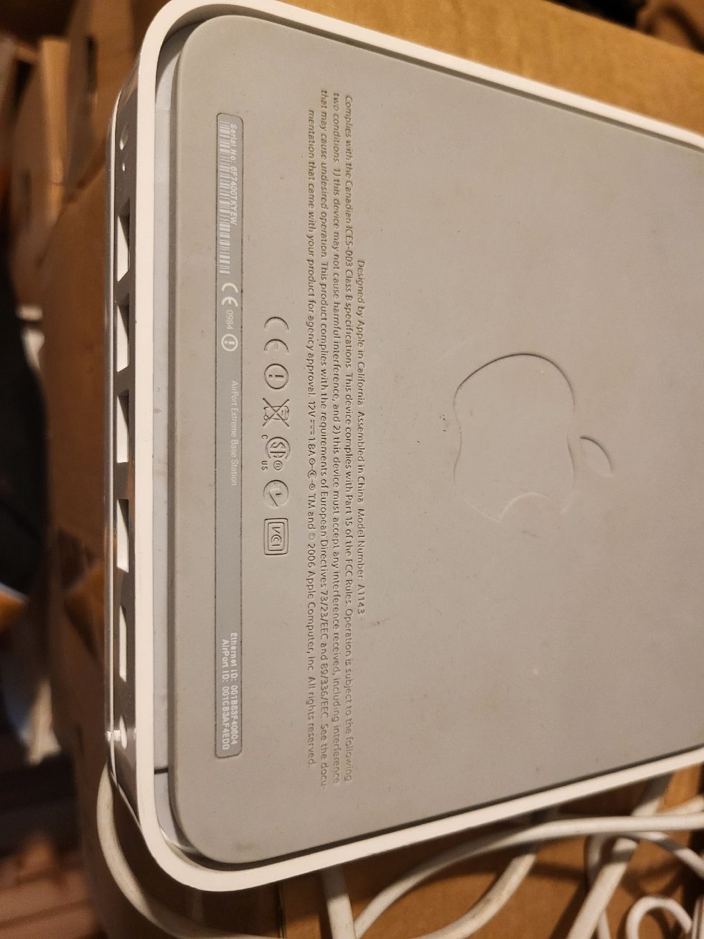 Apple Modem & Router: Ab 1fr. – Usato da Ulisbach venduto da Jaeger1291 1