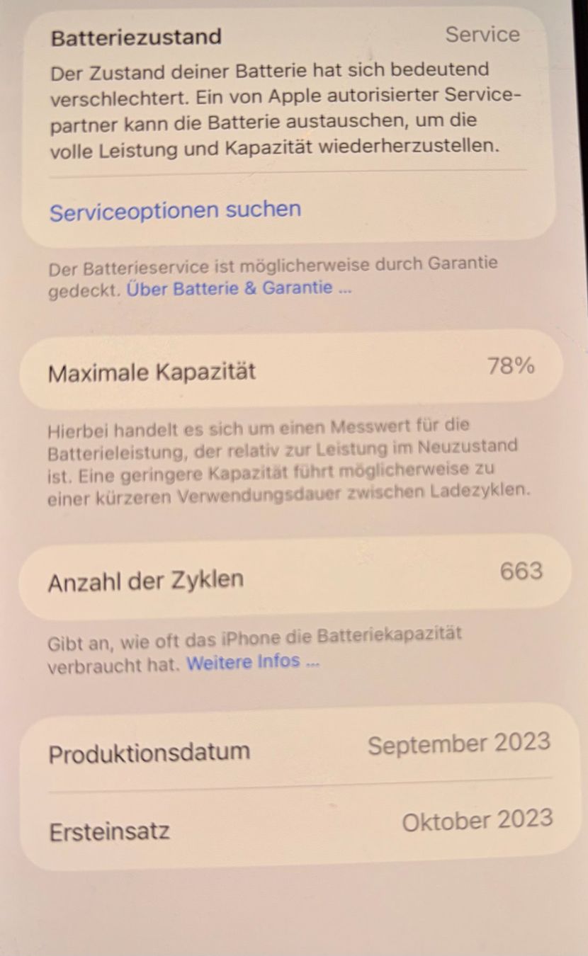 Apple Telefoni cellulari / Smartphones: iPhone 15 Pro Max, 256GB, Akku 78% – Usato da Wolfhausen venduto da vins_zh 5