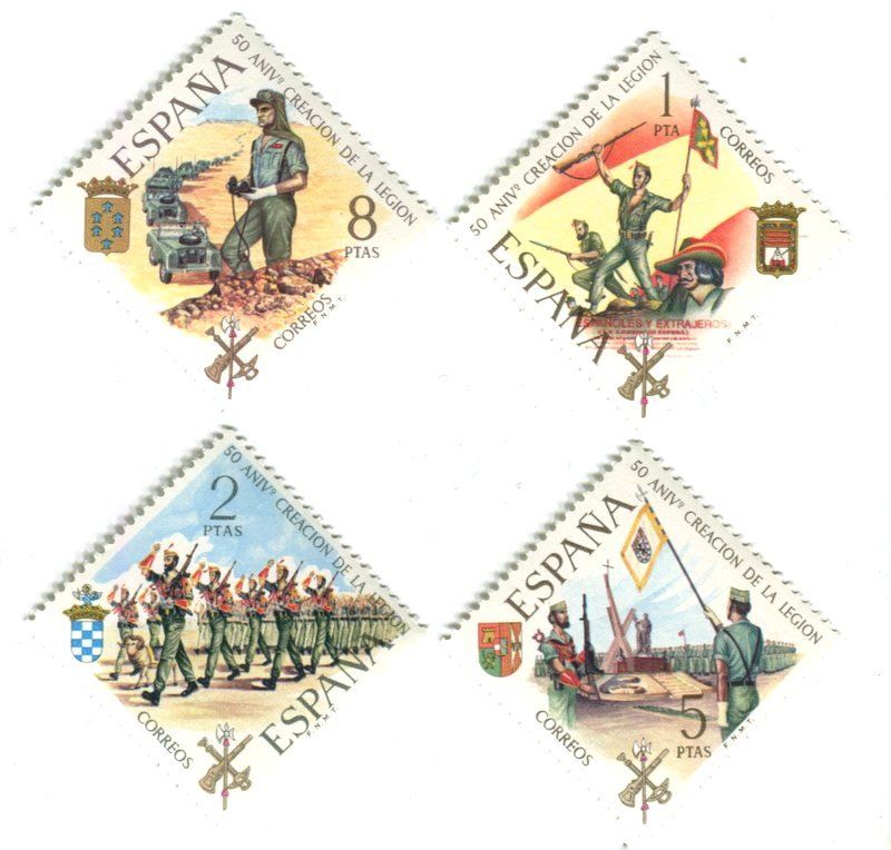 Alle Briefmarken: Briefmarken "Militär". Spanien – Neu und originalverpackt aus Basel von Butsch5