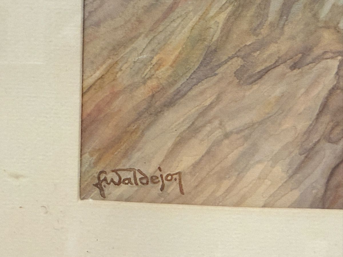 Tableaux: F. Waldejo - Gemälde  – D'occasion à Solothurn par NUVICO 6