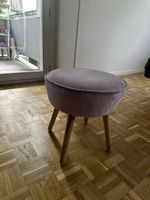 Sitzhocker Samt