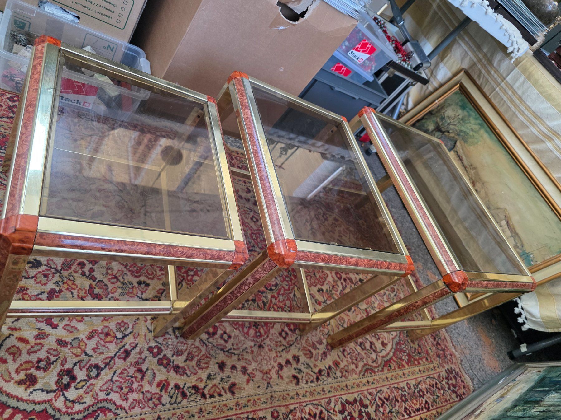 Set di tavolo e panche: table Gigonhe  des anne 70 – Usato da Vernier venduto da 19pigments 2