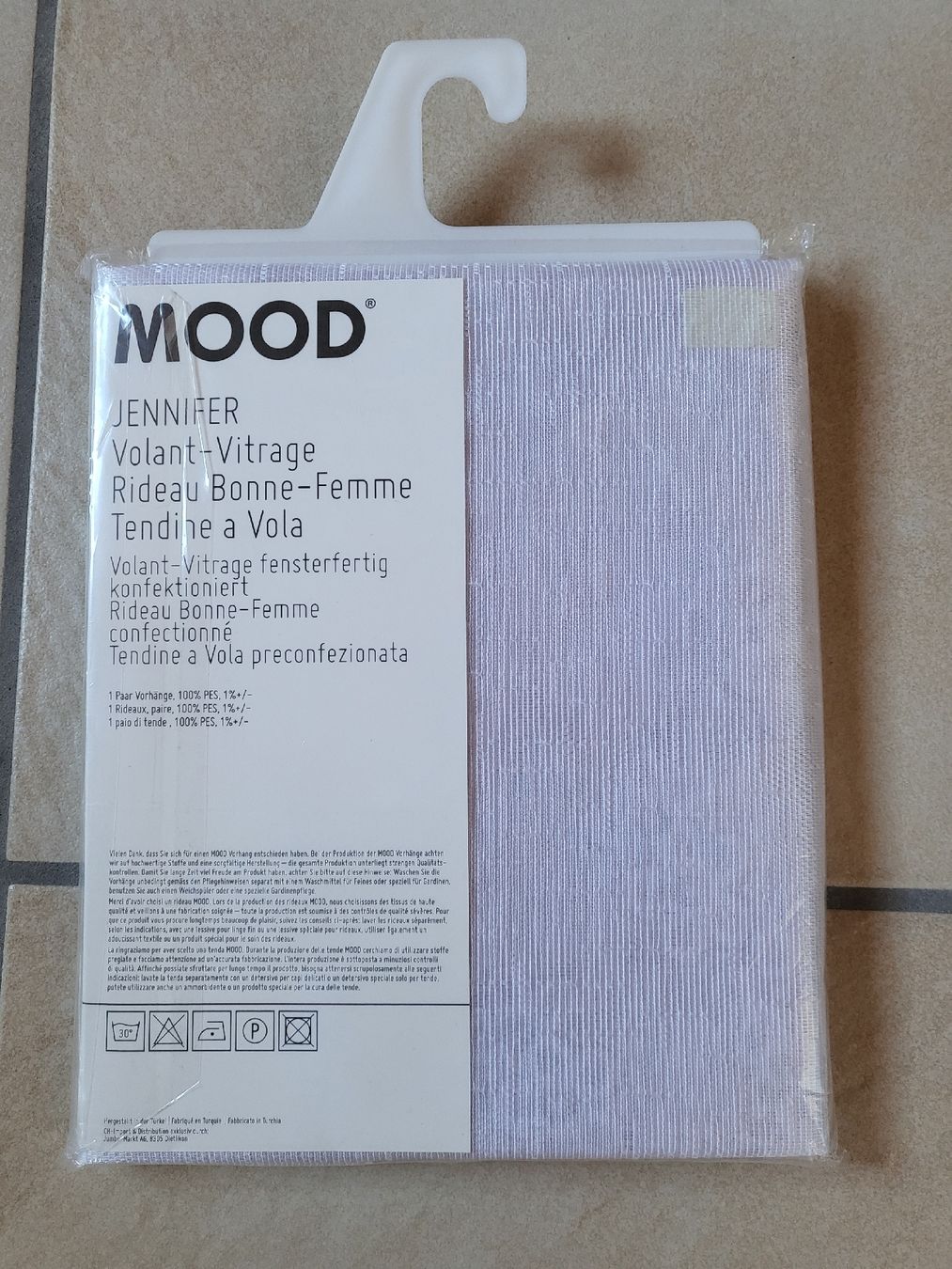 Vorhänge: Scheibengardine Jennifer von MOOD – Neu und originalverpackt aus Untersiggenthal von vonberner 1