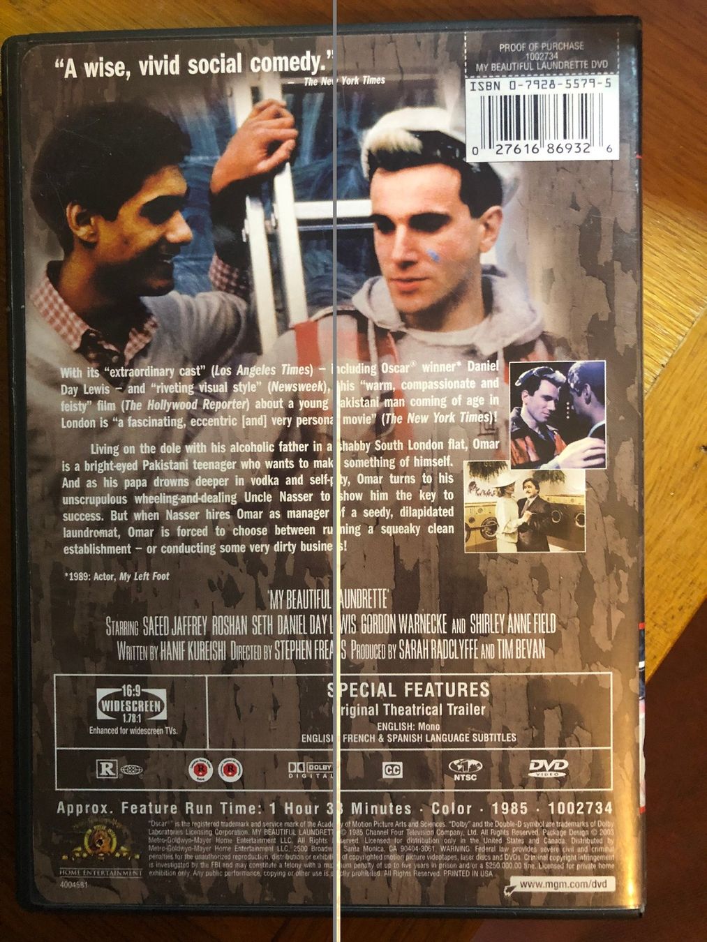 Tous les DVDs: MY BEAUTIFUL LAUNDRETTE, de Stephen Frears – D'occasion à La Chaux-de-Fonds par HarryLime 1