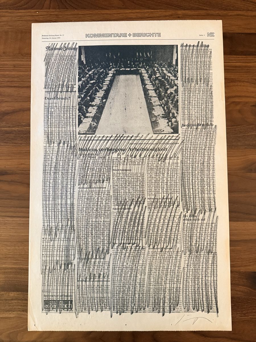 Grafica & Litografie: Alfonso Hüppi - Offsetdruck handsigniert – Usato da Solothurn venduto da NUVICO