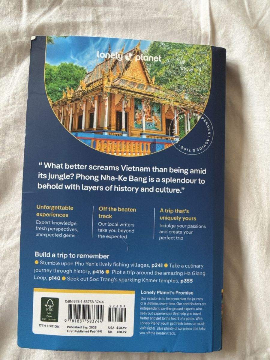 Libri: Lonely Planet Vietnam 17th Edition – Usato da Uster venduto da b4x_ric 1