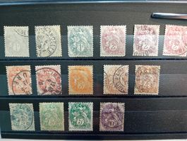 1900-29 Type blanc. Serie