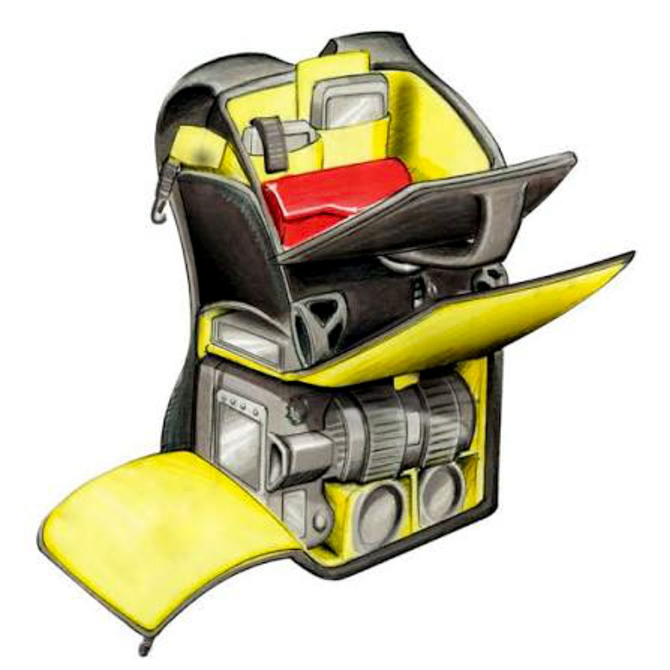 Kata Zaini: Fotorucksack Kata 123-GO-30 – Usato da Reinach BL venduto da Urs4153 6