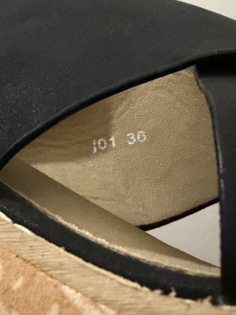 Scarpe da donna: Black Platform Block Heel Sandals Size 36 – Usato da Dänikon ZH venduto da RAFIMIKI 3