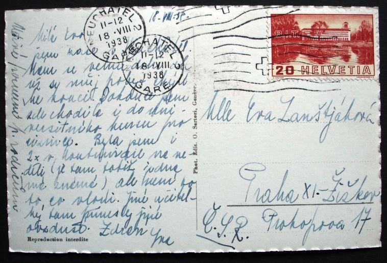Cartes postales: NEUCHÂTEL Le Château – D'occasion à Jona par philajona 1