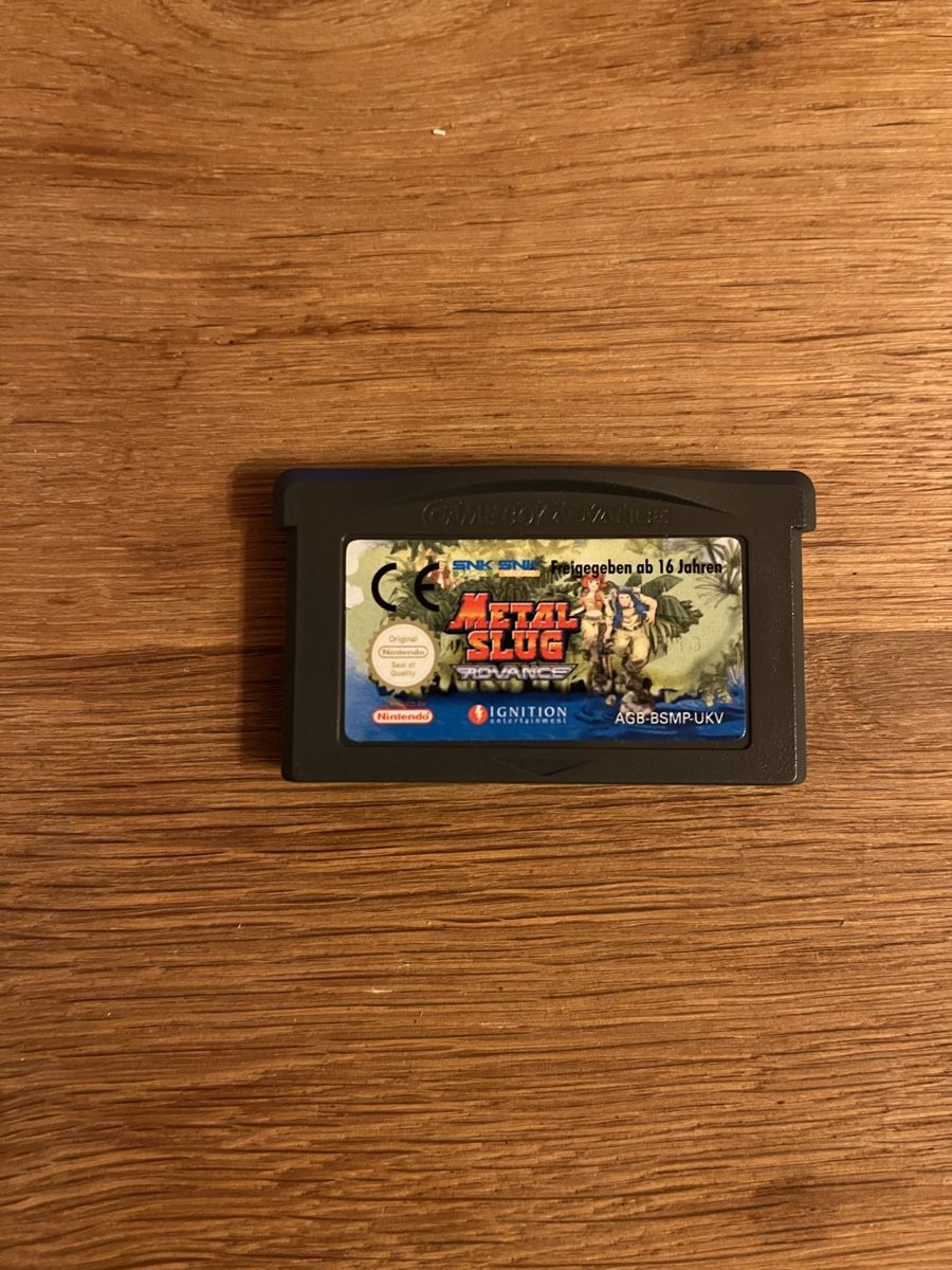 Nintendo Giochi: Metal slug gameboy advance – Usato da Perly venduto da CMartin