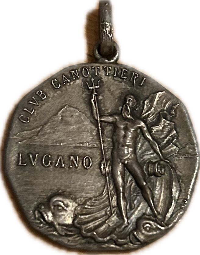Medaglie: Ticino-Lugano 1895, Regate Internazionale, Versilbert  – Usato da Breganzona venduto da Milesbo 1