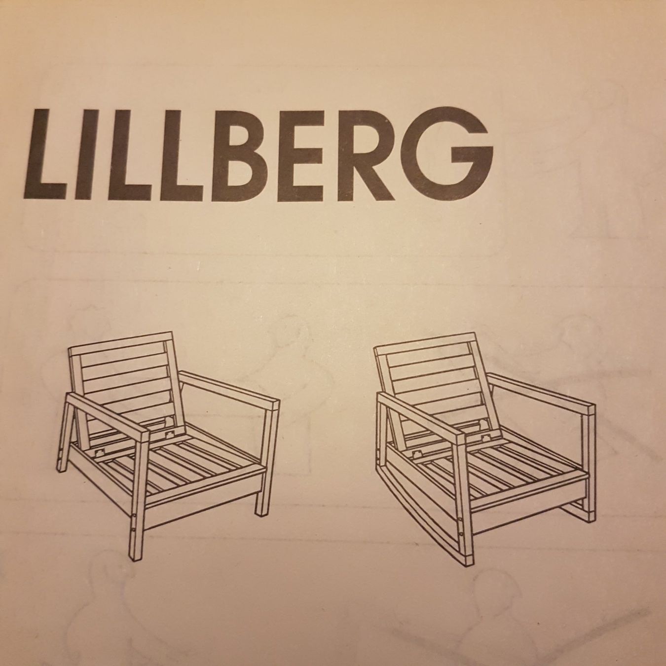 Ikea Sessel: IKEA Schaukelsessel Lillberg – Gebraucht aus Scheunen von  4