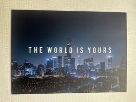 Displate The World Is Yours – Metallposter