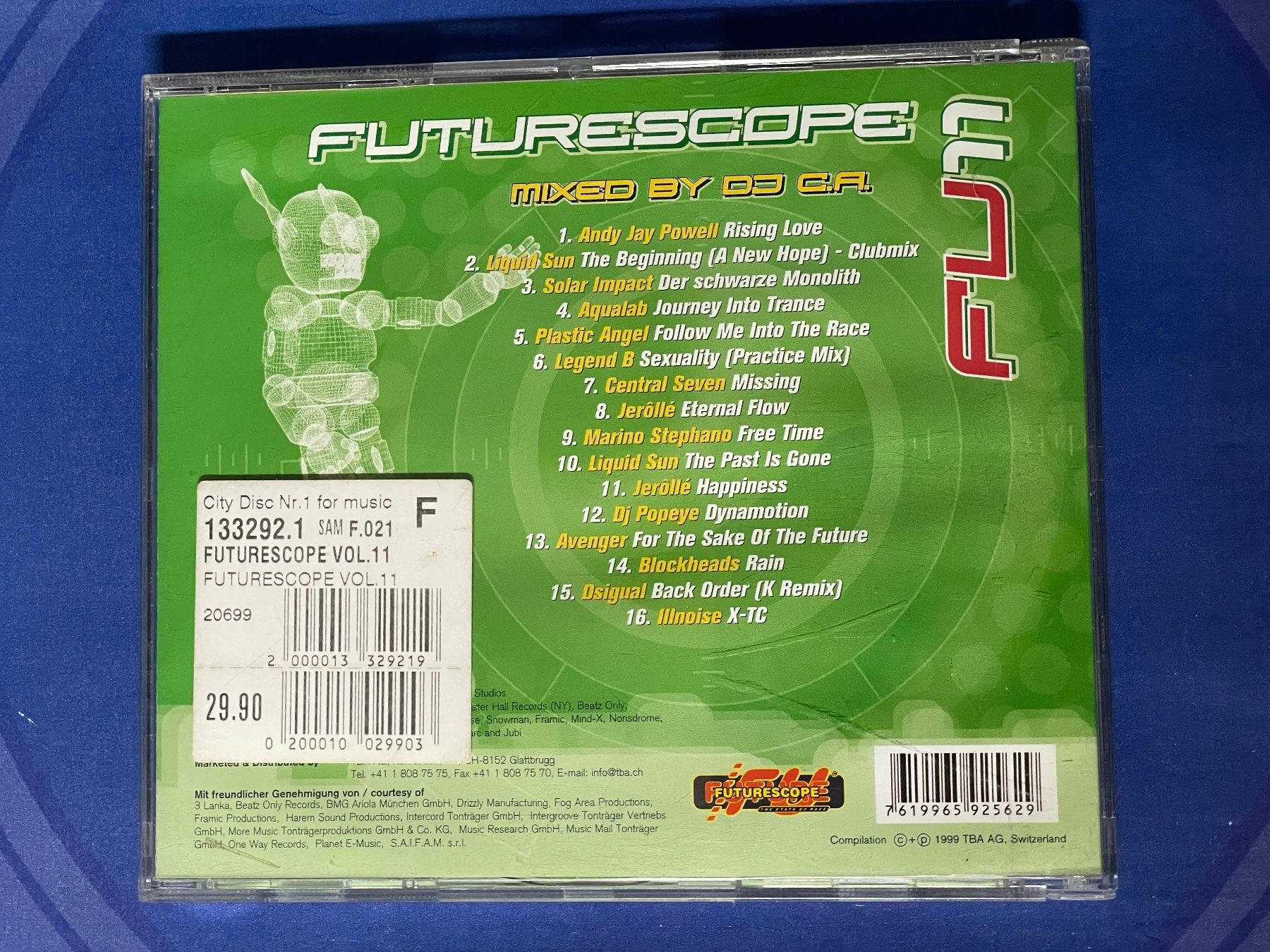 CD: Futurescope – Usato da Muri b. Bern venduto da AdidasCollector 1