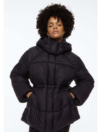 H&M Pufferjacke mit Kapuze