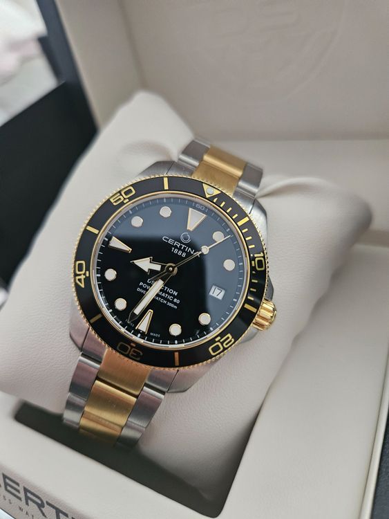 Certina DS Action Diver Powermatic 80 38mm (Neu (gemäss