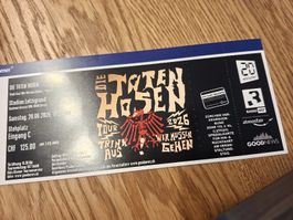 Die Toten Hosen Ticket