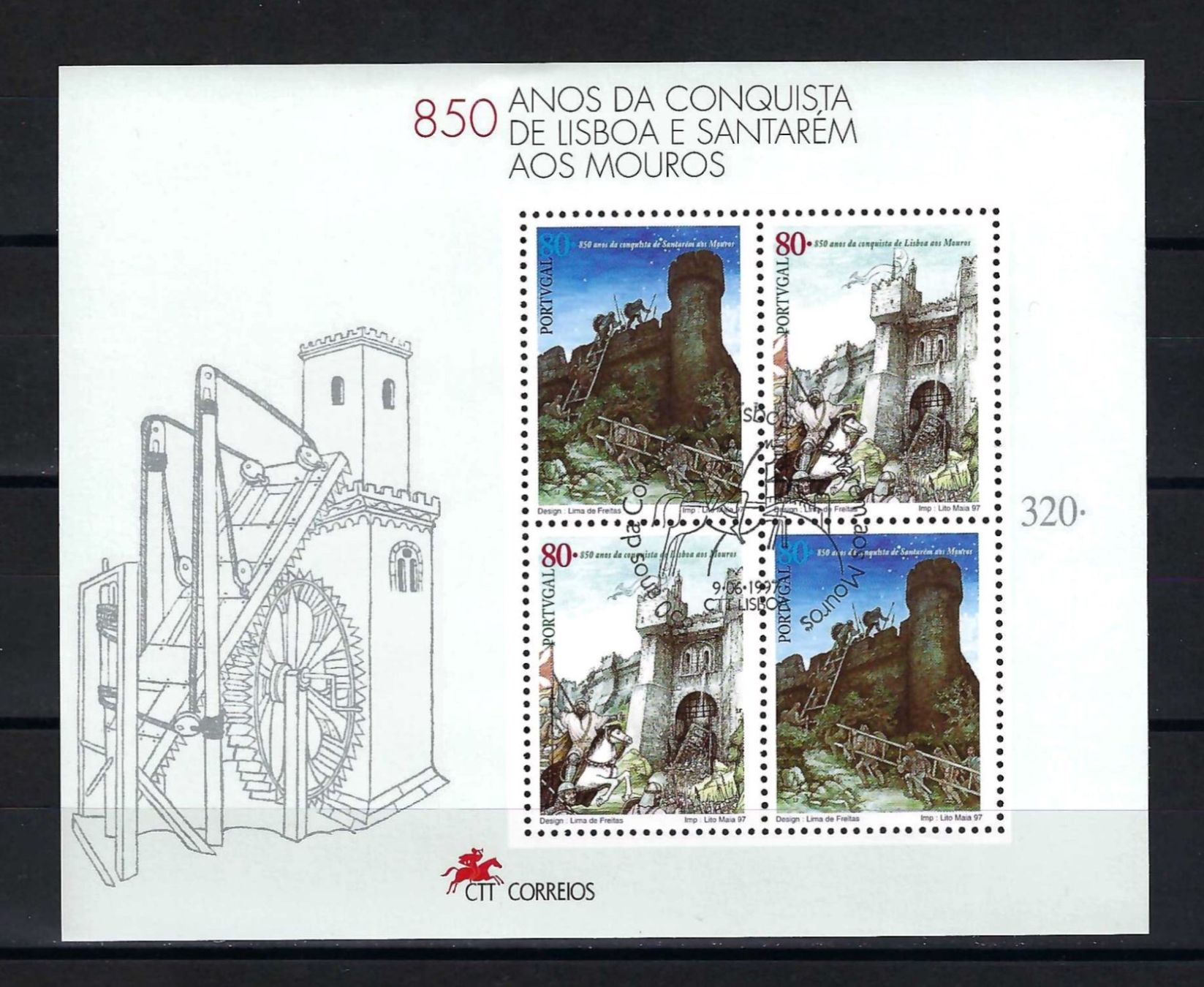Tutti i francobolli: Portugal 1997, Block MNH** – Nuovo (secondo la descrizione) da Laupersdorf venduto da Rc.Jb