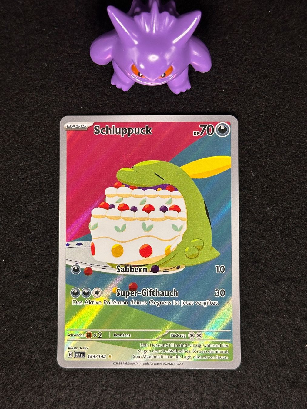 Pokémon Carte collezionabili: Pokémon Stellarkrone - Schluppuck SCR 154 DE – Nuovo (secondo la descrizione) da Winterthur venduto da MonCards