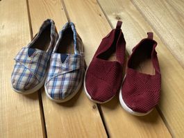 Toms Enfants Taille 23.5 2 pack