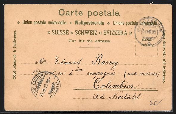 Cartes postales: Litho Lausanne, Place du Marché, Place  – D'occasion à Berlin par bartko-reher 1