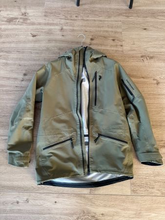 Peak Performance Skijacke braun gebraucht guter Zustand