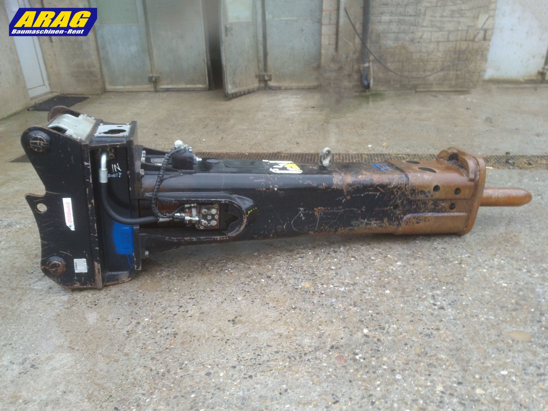 Caterpillar Tutti gli attrezzi: Hydraulikhammer CAT H140CS – Usato da Hasle LU venduto da Arag08