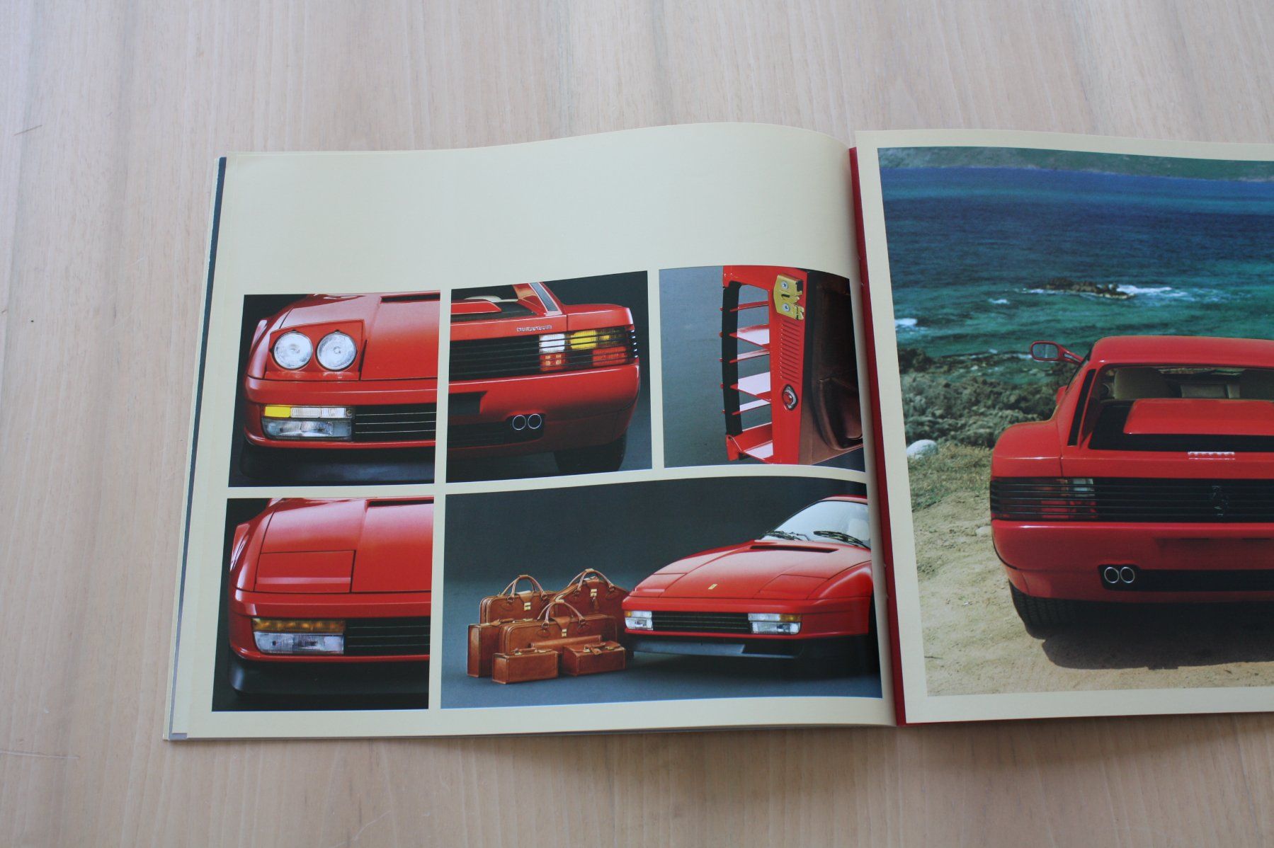 Ferrari Documenti: Ferrari Testarossa Prospekt 1988 – Usato da Wikon venduto da erwin400 8