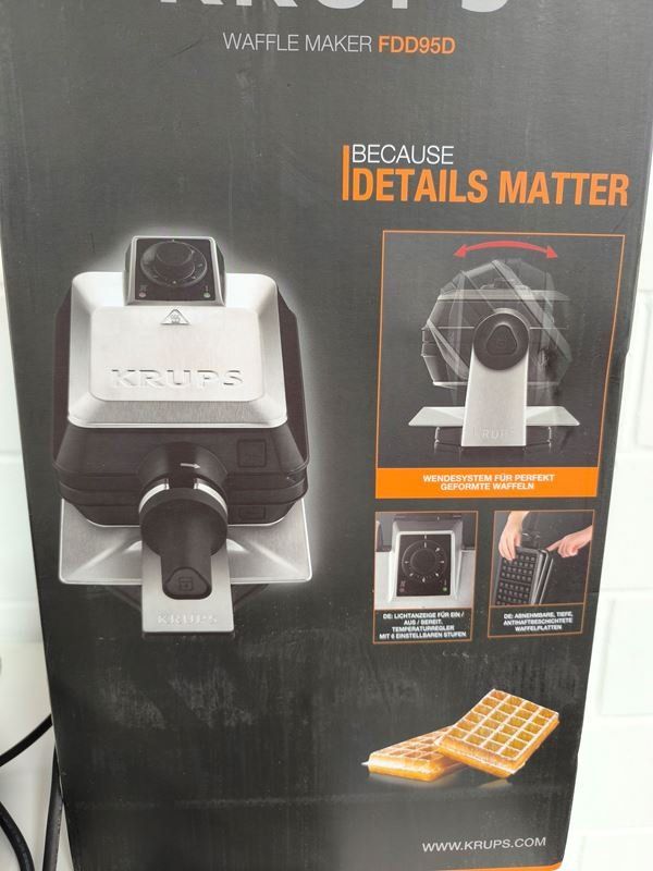 Küchengeräte: KRUPS Waffle Maker – Neu (gemäss Beschreibung) aus Rüti ZH von Restwert_Rueti_ZH 1