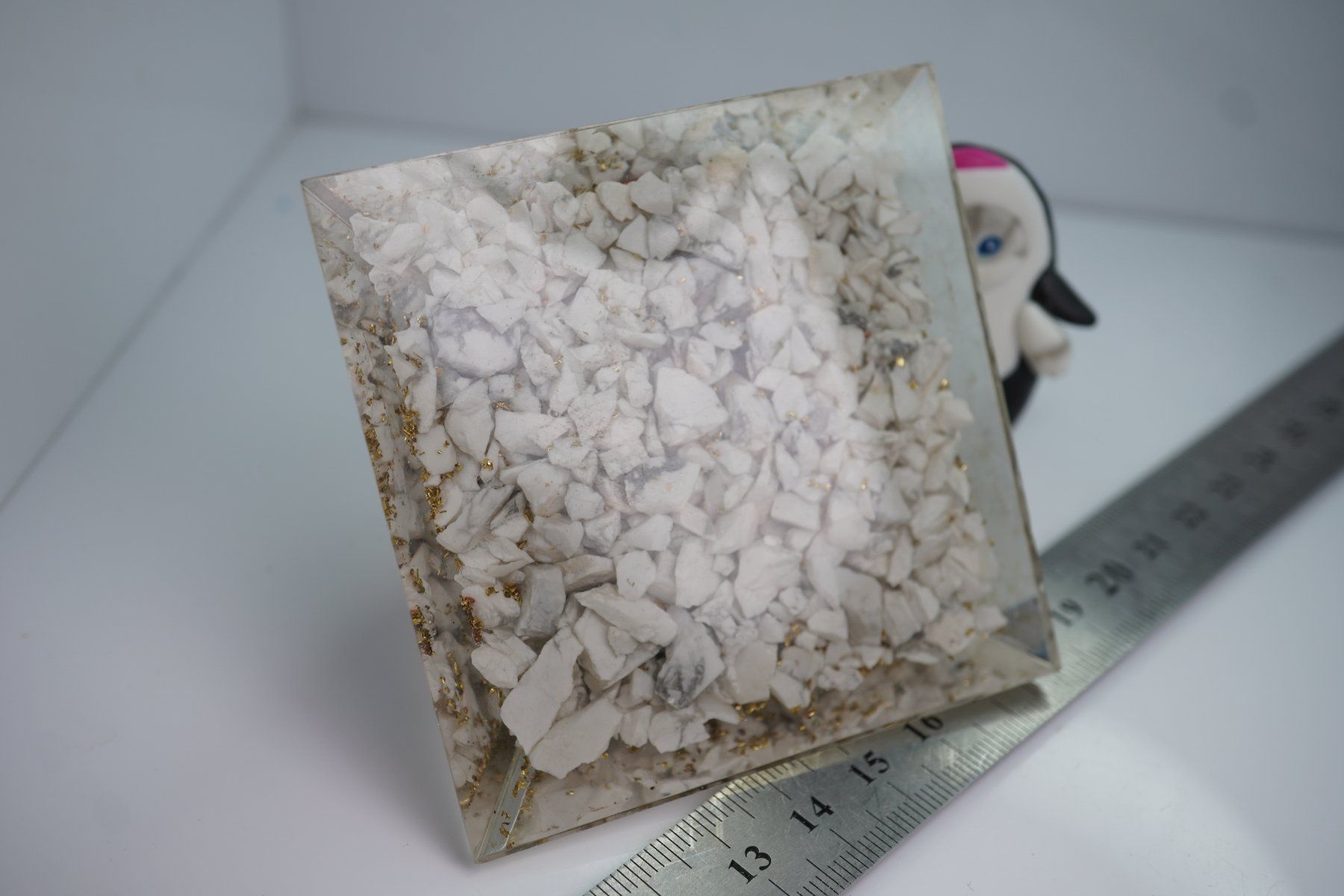 Mineralien & Heilsteine: Howlith       -Orgonit - Pyramide by TOPSTONE – Defekt aus Eschenbach SG von topstone 2