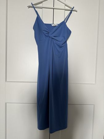 blaues Sommerkleid