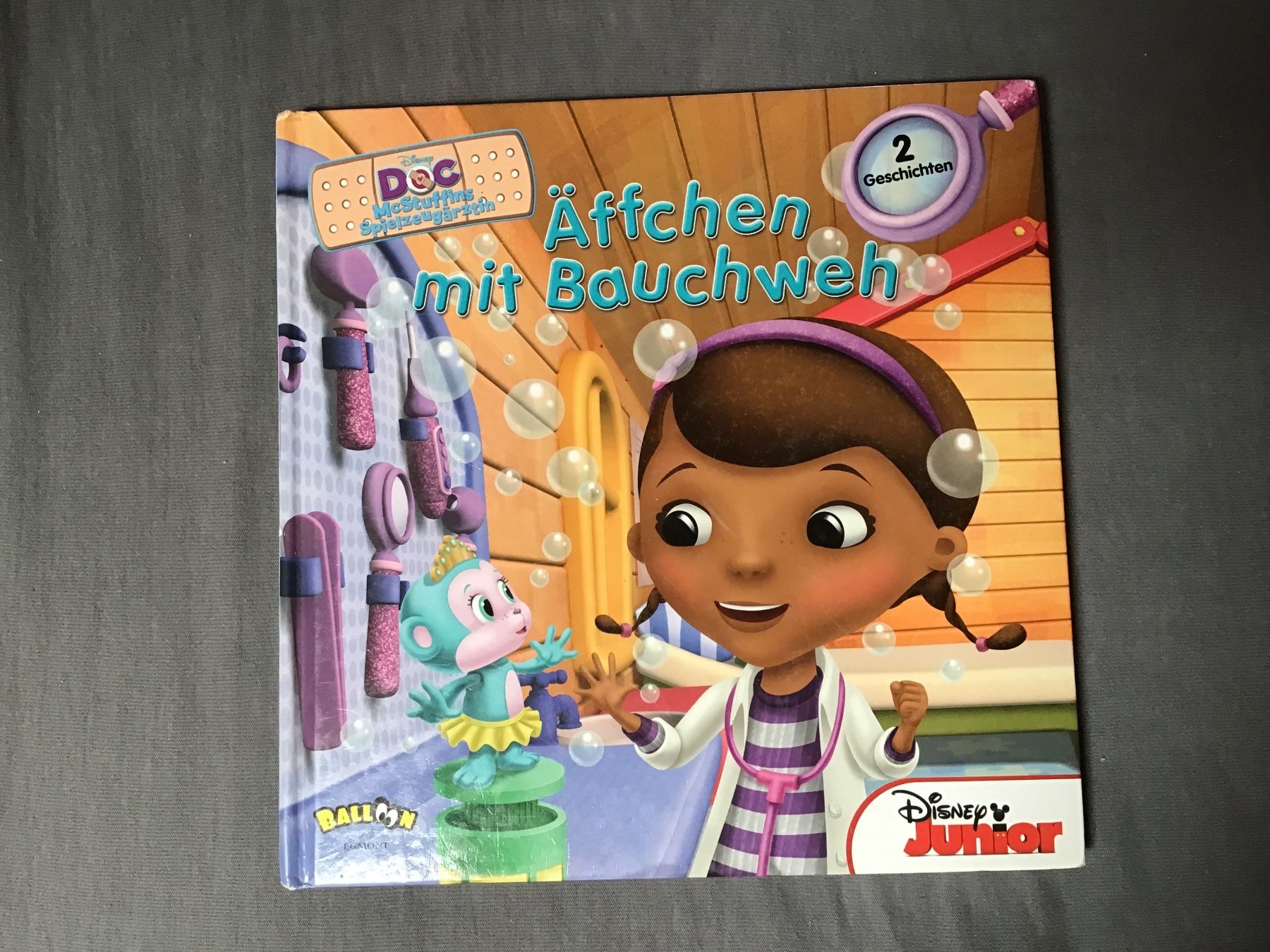 Bücher: Doc McStuffins Buch Äffchen mit Bauchweh, gebraucht – Gebraucht aus Rüti ZH von Wernika1