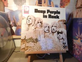 Deep Purple In Rock1970 DE* GEWASCHEN* VG selten shez288