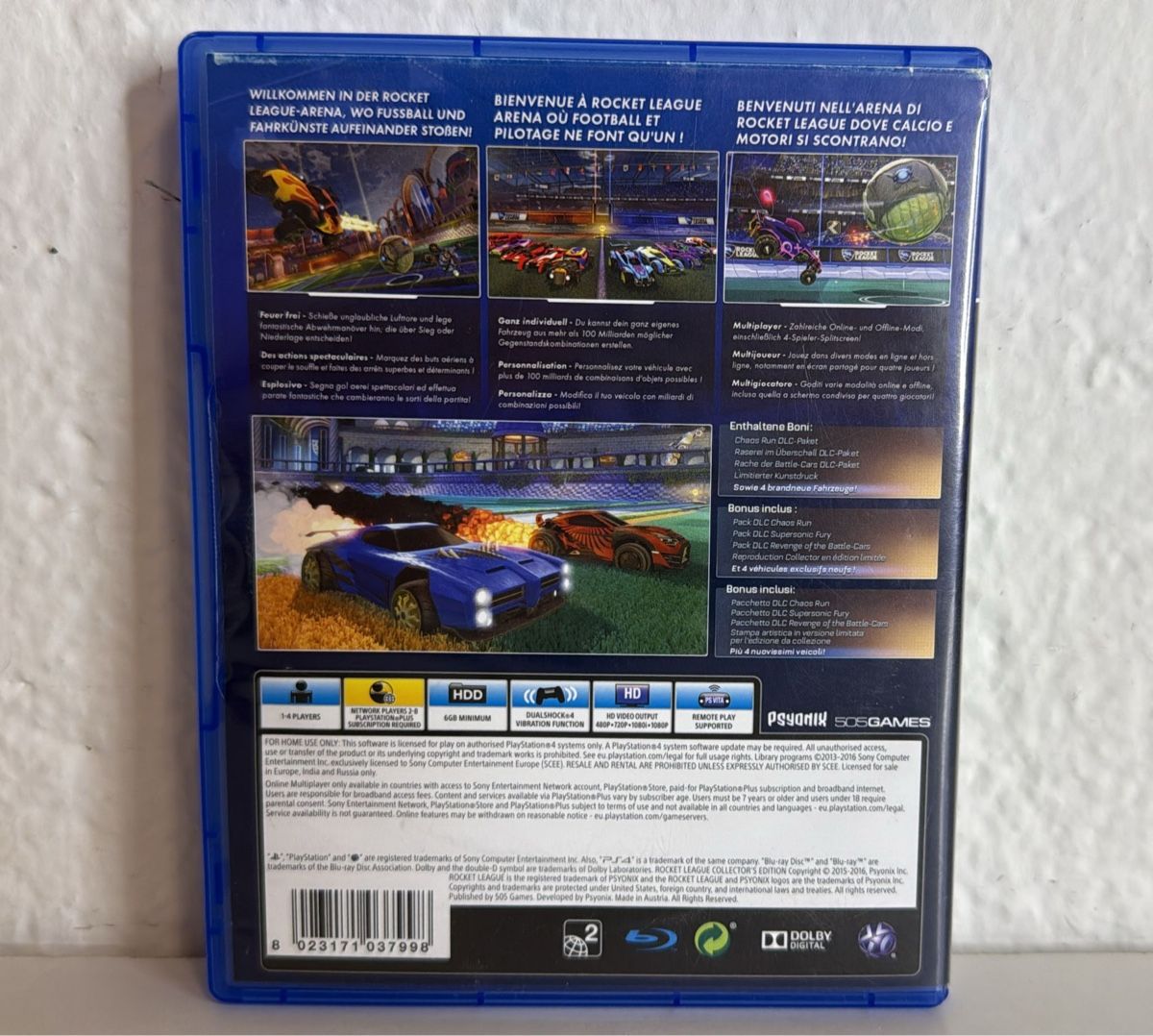 Sony Giochi: PS4/PS5 Rocket League Collector's Edition – Usato da Ehrendingen venduto da bubulence 1