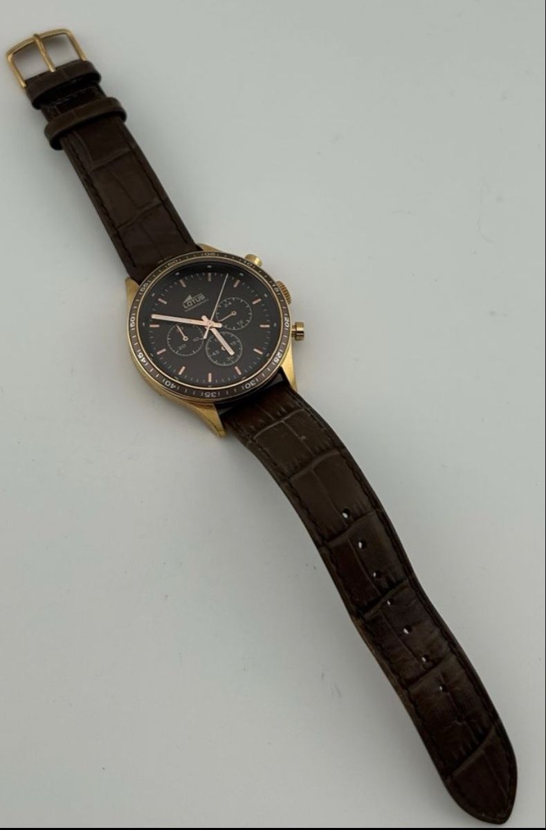 Lotus Orologi: Lotus Chronograph, Lederarmband! – Usato da Untersiggenthal venduto da TimeandShine 3