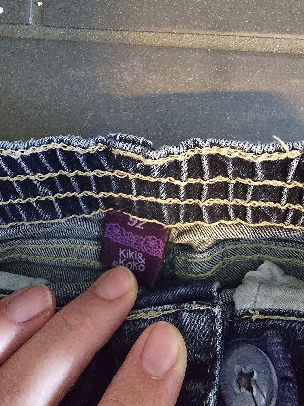 Pantaloni: Mädchen Jeans gr.92 – Usato da Unterentfelden venduto da Panda-87 3