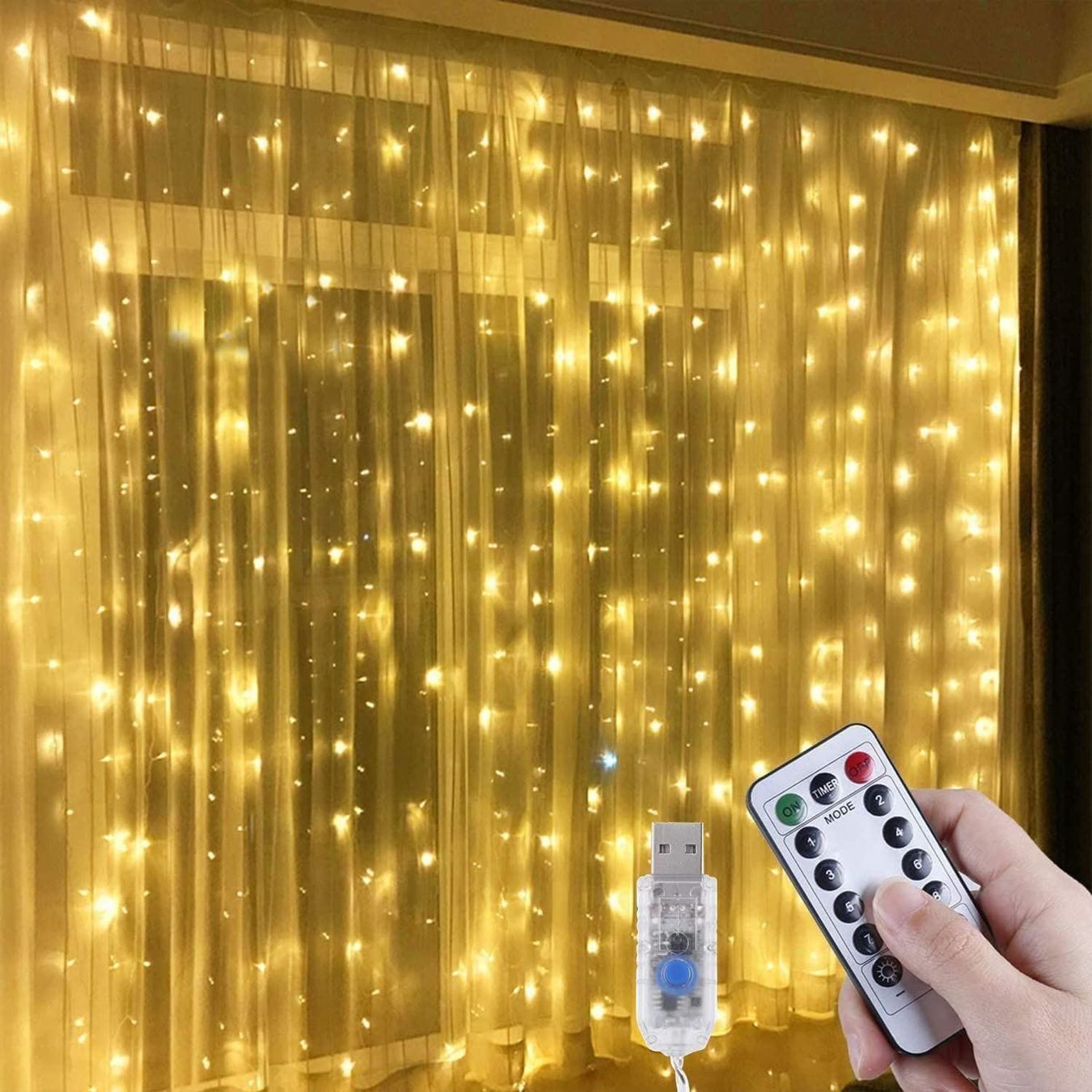 Lichterketten & Leisten: Lichterkette 300 LEDs Indoor – Neu und originalverpackt aus Thun von 365buy