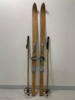 Ski (FA 7), fahrbare Ski der ca. 1960er Jahre mit Kanten
