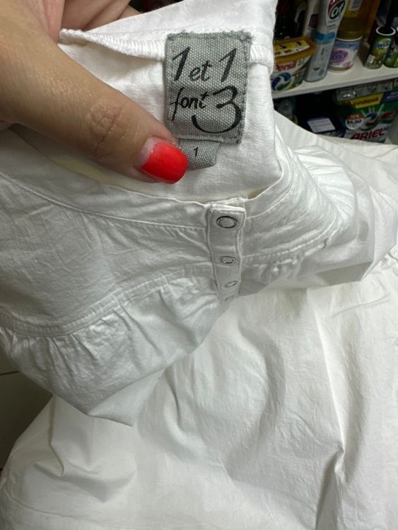 Blusen: Chemise blanche 1et1font3 taille 1 grossesse – Gebraucht aus Vevey von lua_vb2w 1
