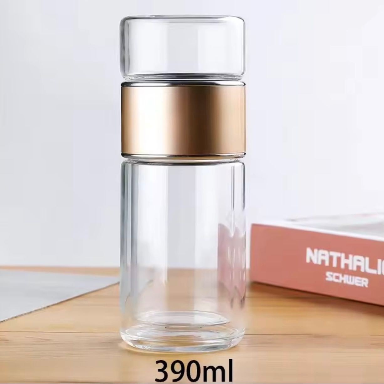 Borracce & Thermos: Teeflasche aus Glas, doppelwandig - neu! – Nuovo e nell'imballaggio originale da Emmenbrücke venduto da engueteDeal 6