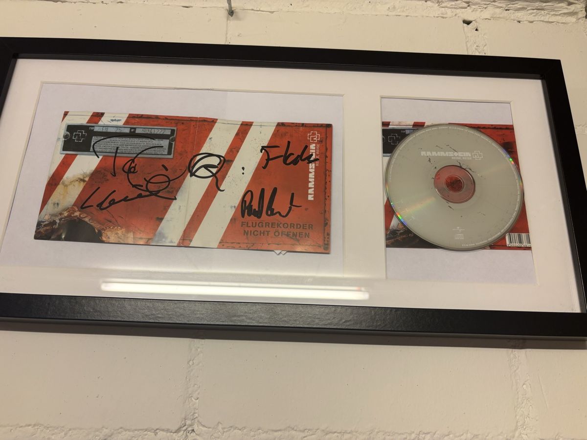 Autografi: Rammstein Album Reise Reis mit original Autogramm – Usato da Brütten venduto da Swerman1984 3