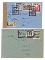Österreich, Republik 1945, 2 Briefe, Wien 16.11.1946, Wien ?