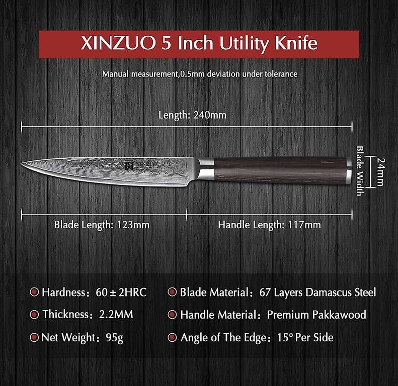 Coltelli da cucina: XINZUO - Allzweckmesser – Usato da Uster venduto da cynale 3