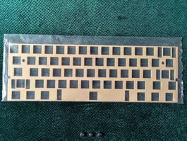 Mekanisk Custom Mechanical Keyboard 60% ANSI Brass Plate