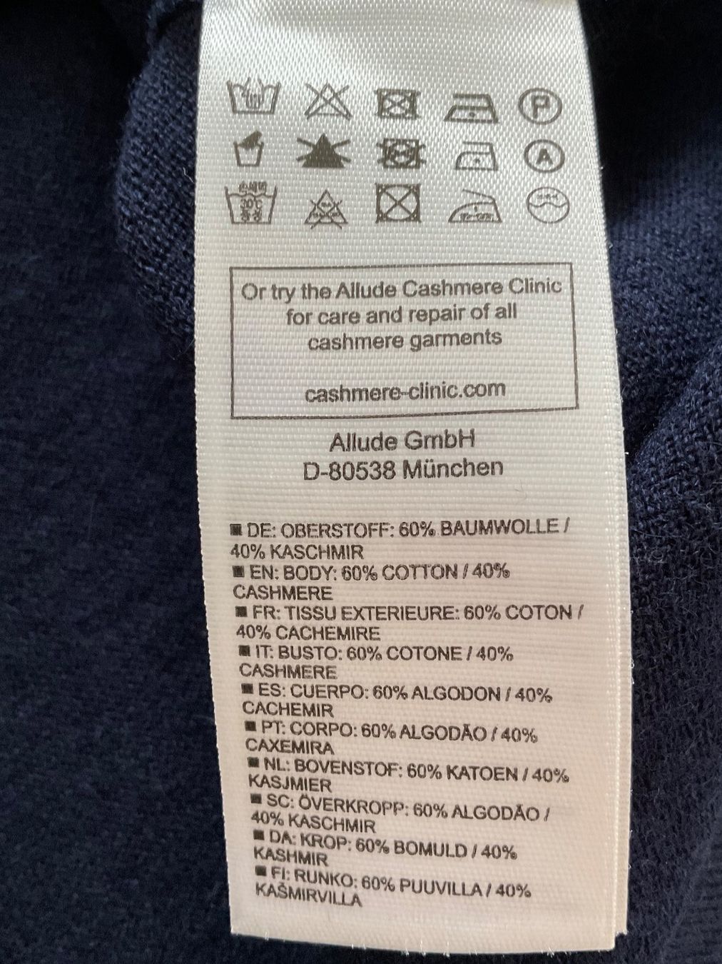 Allude Maglioni & Felpe: ALLUDE BW Kaschmir Pullover Gr L NEU NP 249 – Nuovo e nell'imballaggio originale da Urdorf venduto da alda02 5