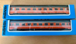 Märklin SBB Personenwagen in Orange