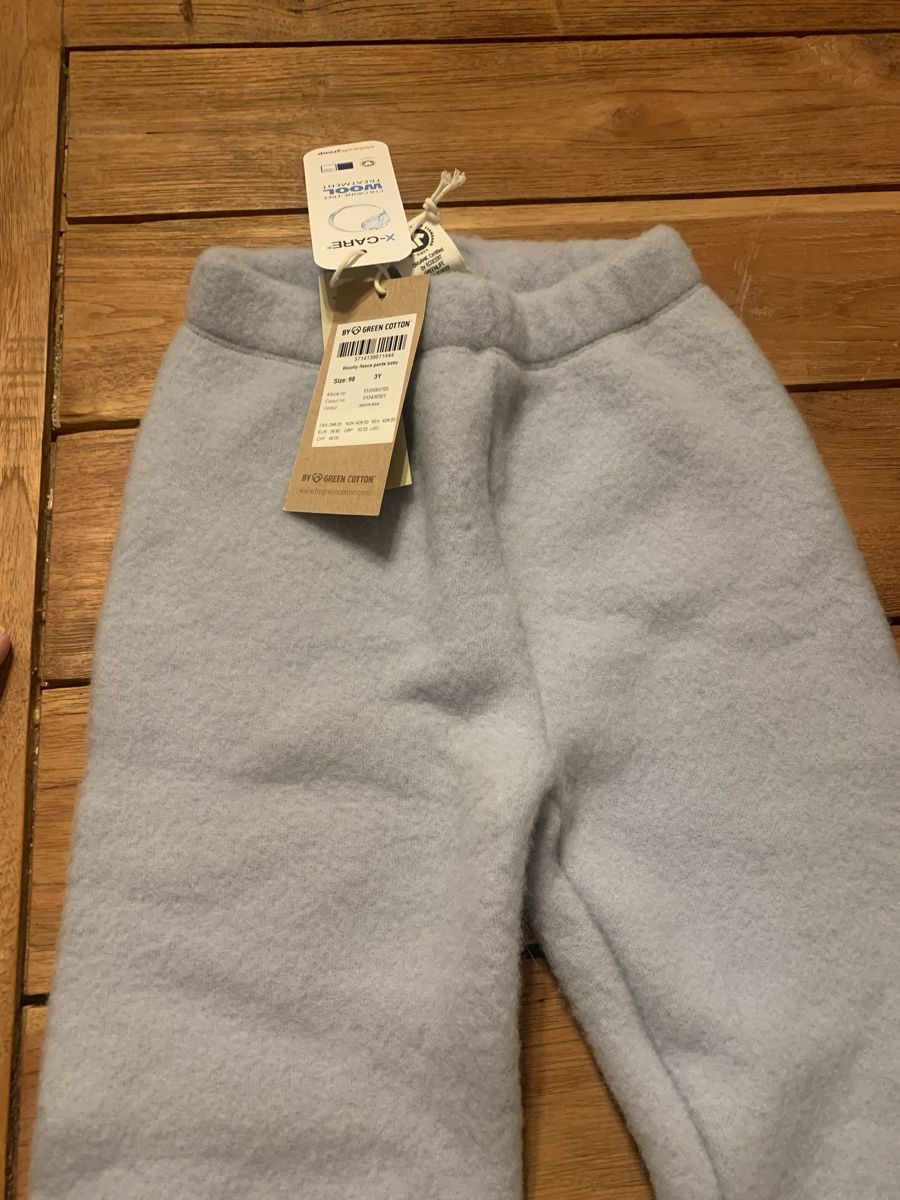 Pantaloni: Neue Wollfleece Hose gr. 98 – Nuovo e nell'imballaggio originale da Attelwil venduto da TaraLee
